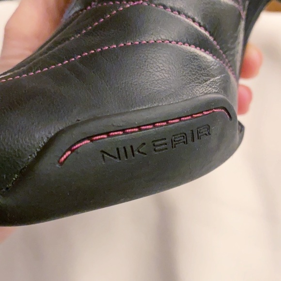 ✖️SOLD✖️•COLE HAAN• Nike G Series Leather Heeled Mules - Picture 11 of 13